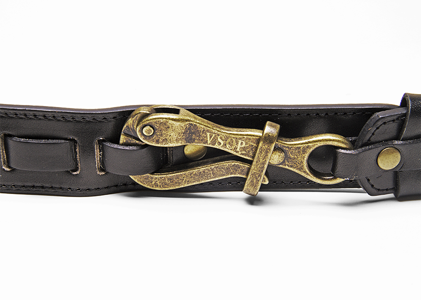 Leather Pelican Belt detail 1