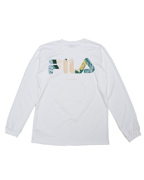 akomplice x fila flamingo long sleeve tshirt