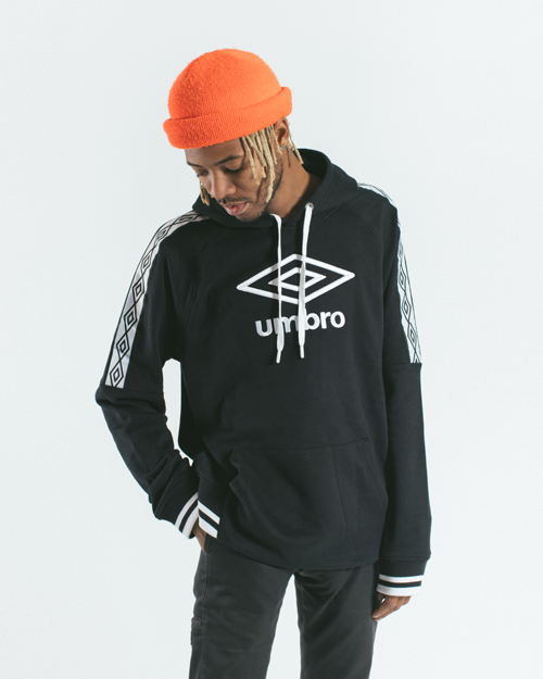 AK X UMBRO Transformation Sueded Fleece Hoodie