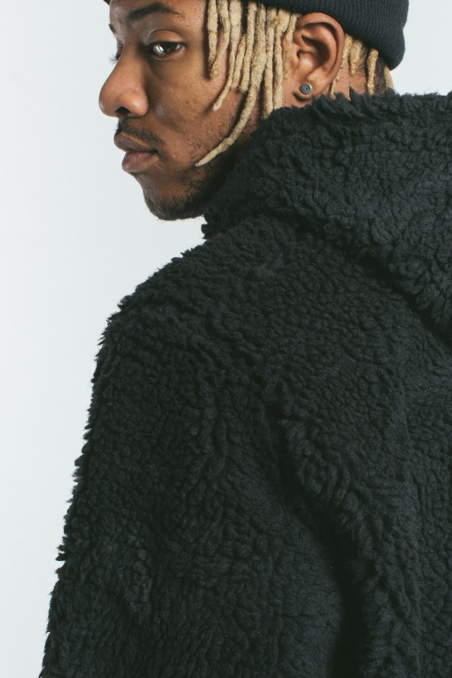 Shearling Hooded