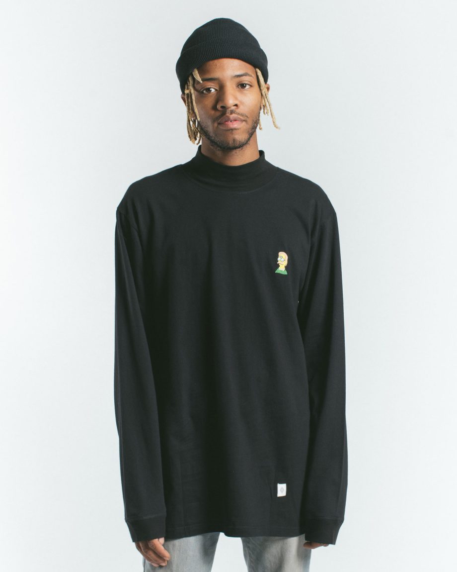 Enlightened Flanders Mock LS Tee