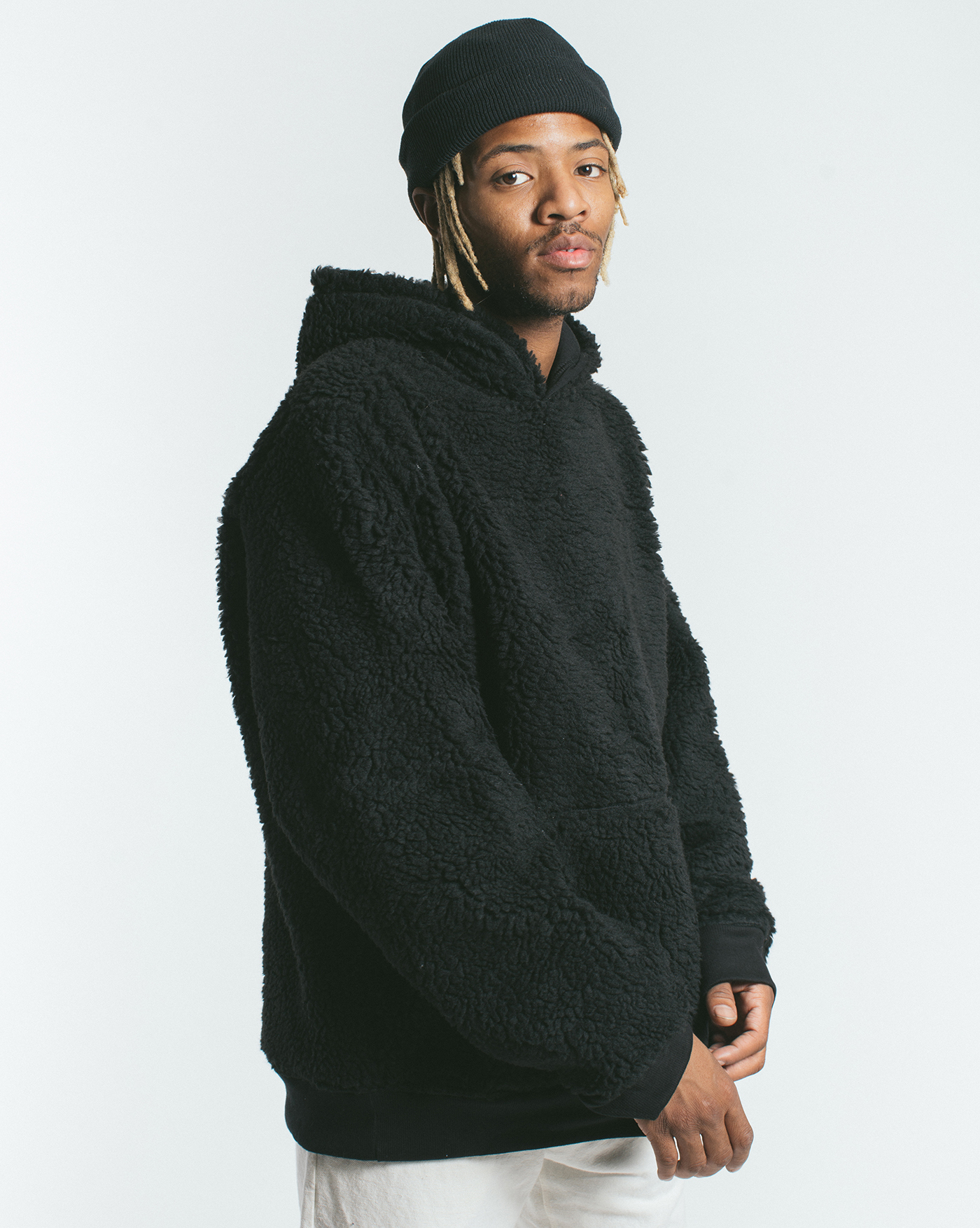 Shearling Hooded