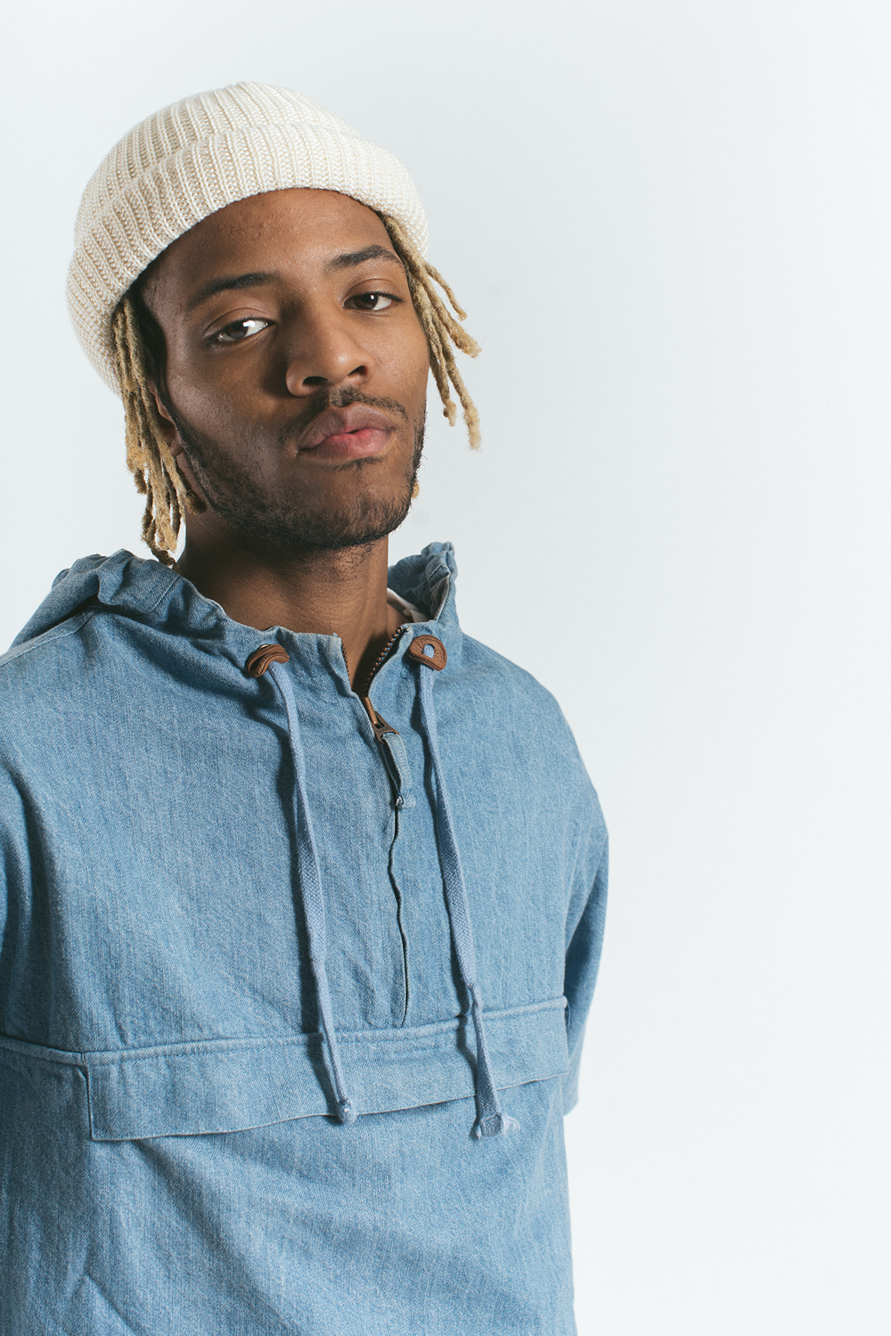 Denim anorak mens sale