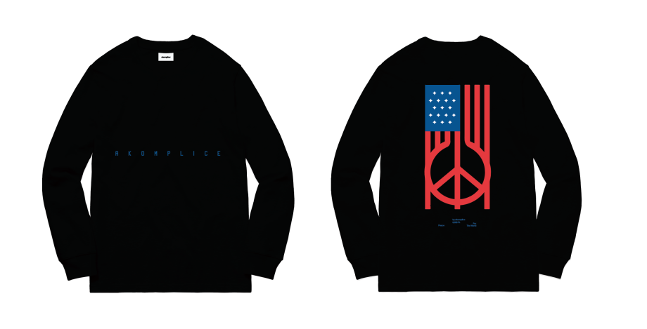 US Peace LS Tee