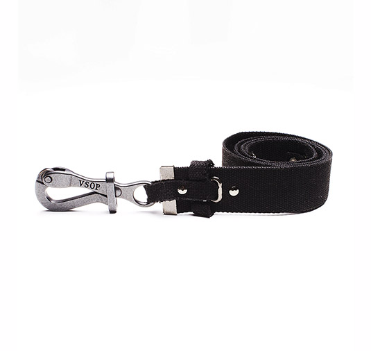 All Black Canvas Pelican Belt