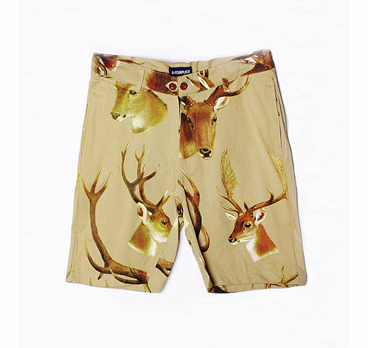 Deer Head Shorts