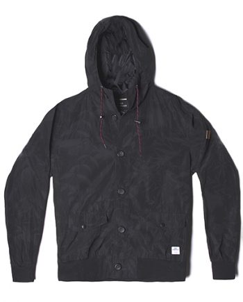 AK x Ride – Black Floral Weather Proof Jacket