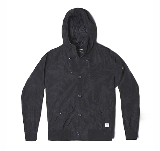 AK x Ride – Black Floral Weather Proof Jacket