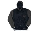 Cord Hooded Varsity