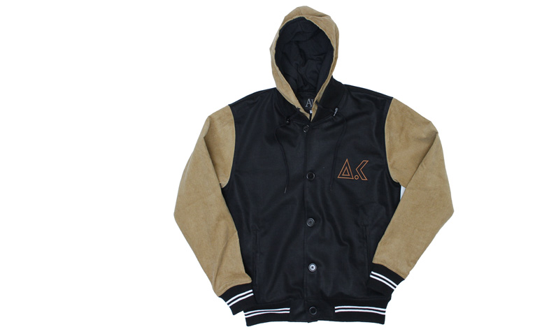 Cord Hooded Varsity