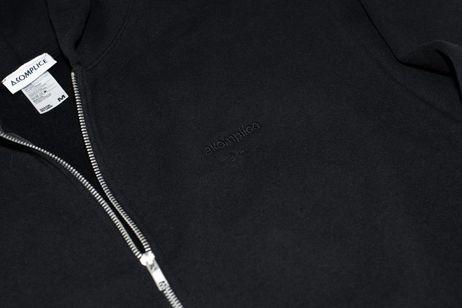 AK Embroidery Zip-Up Hoodie