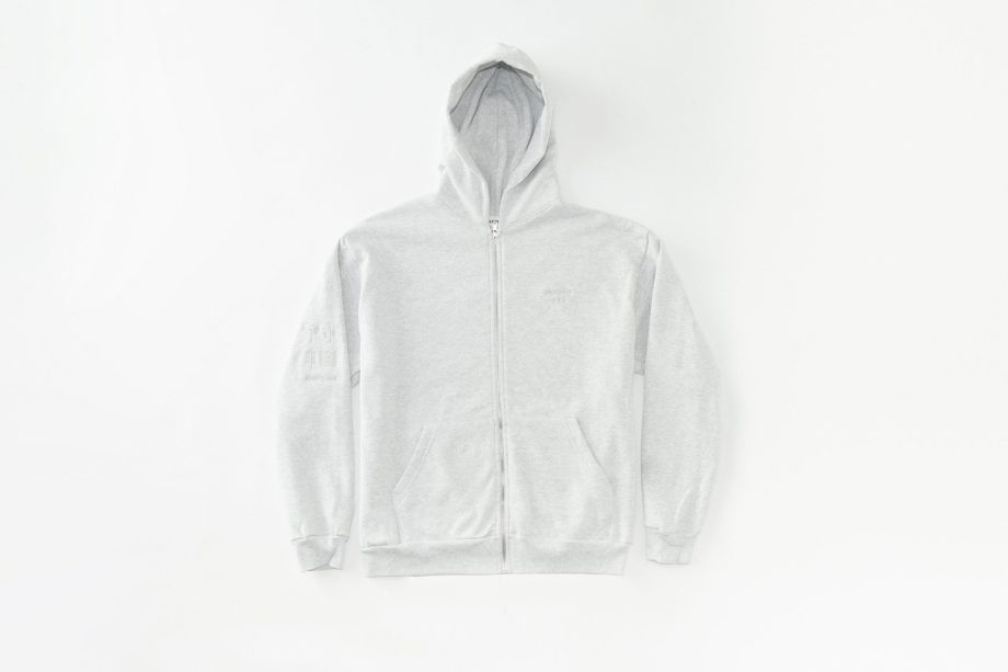 AK Embroidery Zip-Up Hoodie