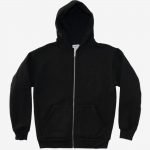 AK Embroidery Zip-Up Hoodie