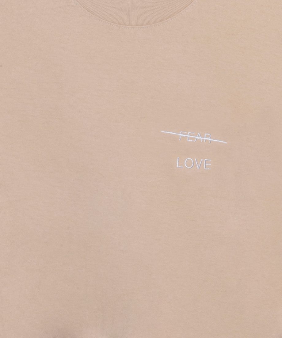 Love over fear Emb. SS