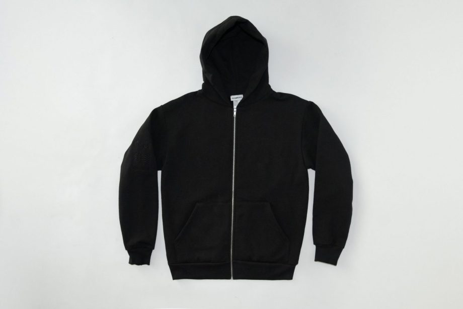 Love Over Fear Emb. Zip - Up Hoodie