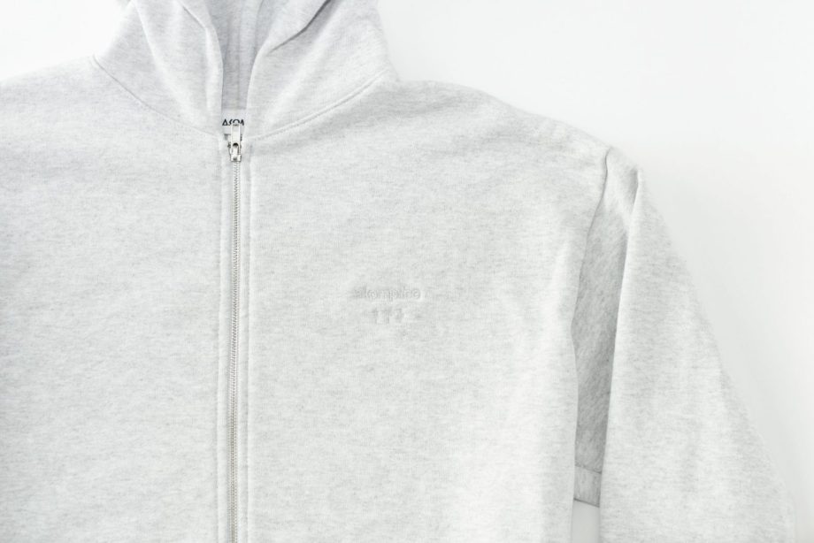 Love Over Fear Emb. Zip - Up Hoodie
