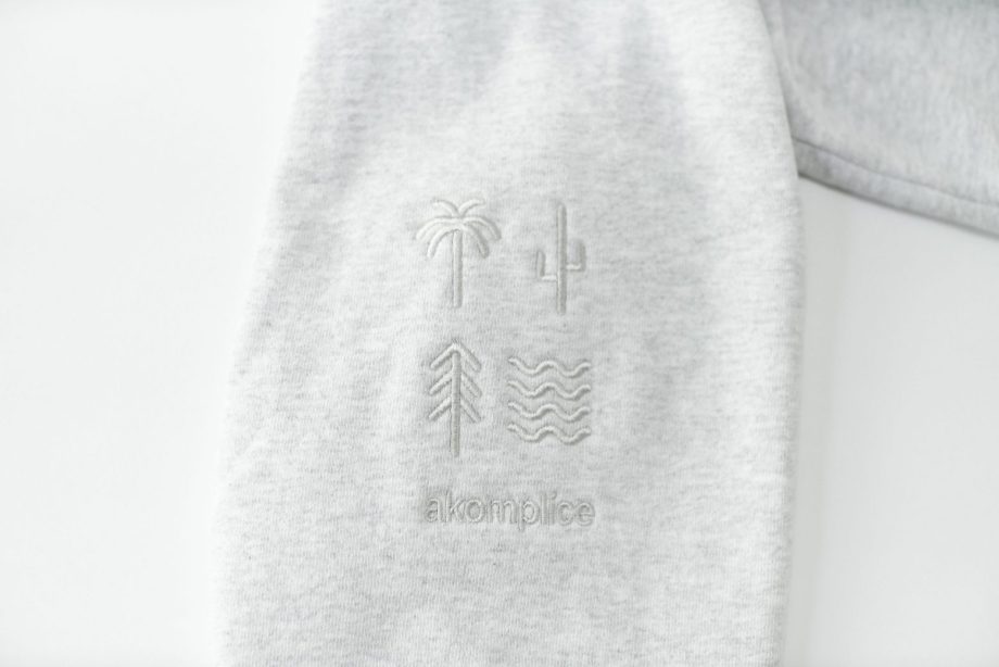Love Over Fear Emb. Zip - Up Hoodie