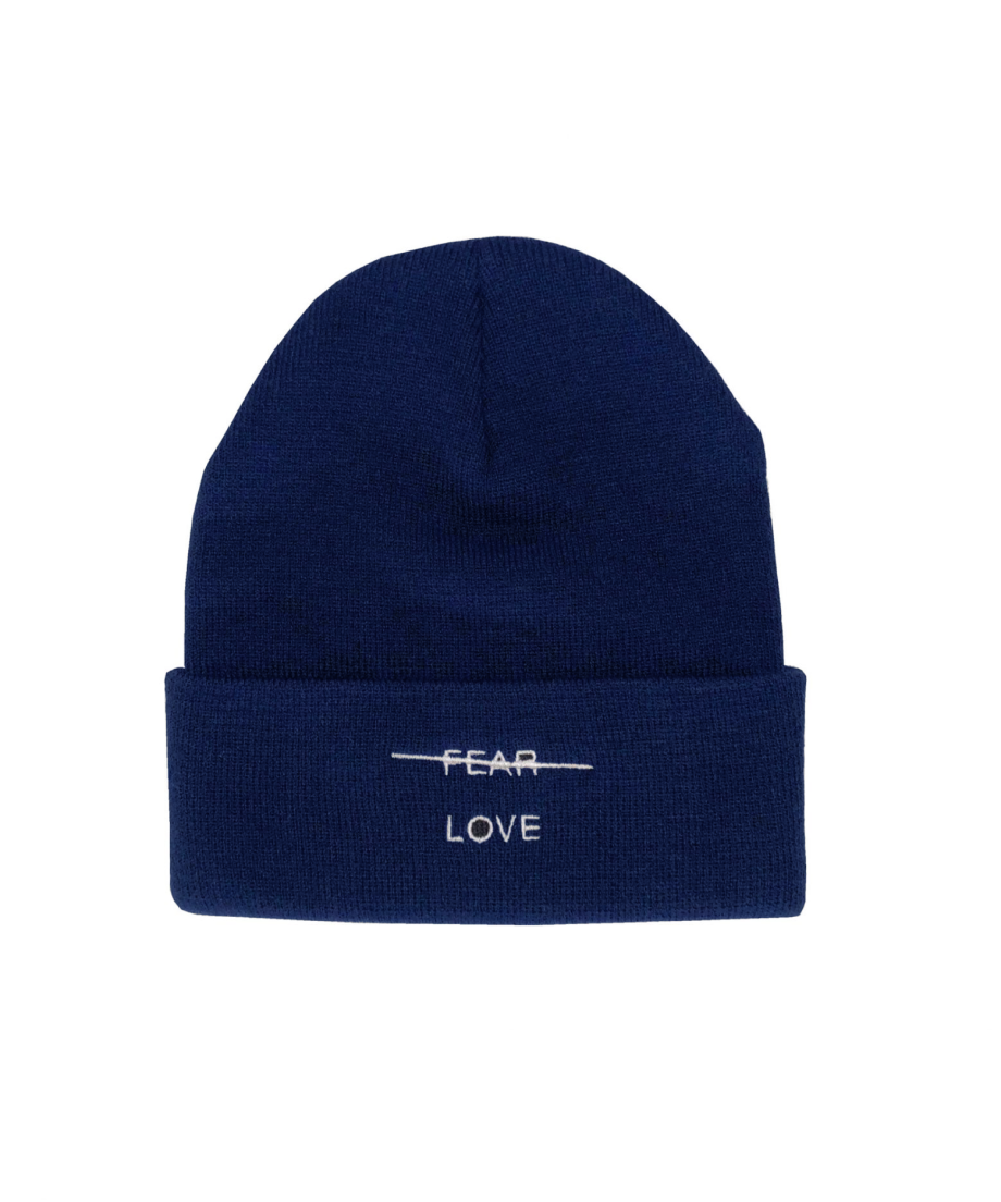 Love Over Fear EMB. Beanie