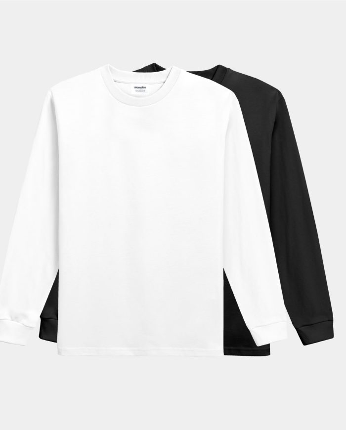 Akomplice Blank Roll-Up LS Tee