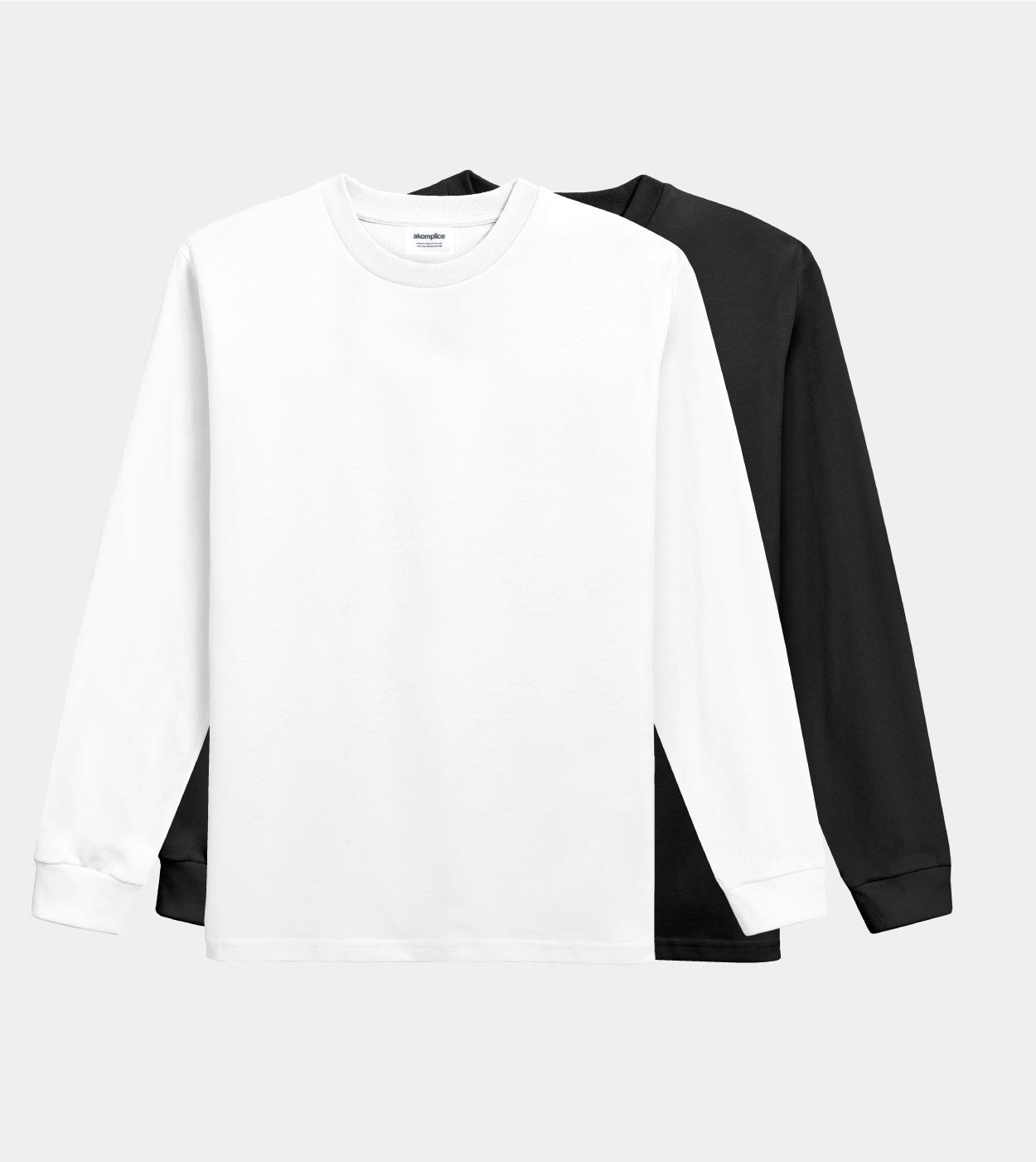 Akomplice Blank Roll-Up LS Tee