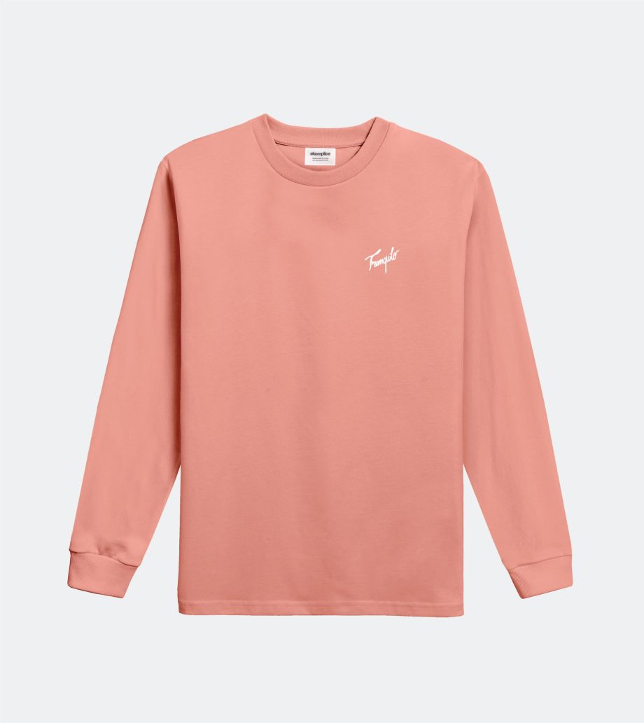 Tranquilo Embroidered LS Mock Neck