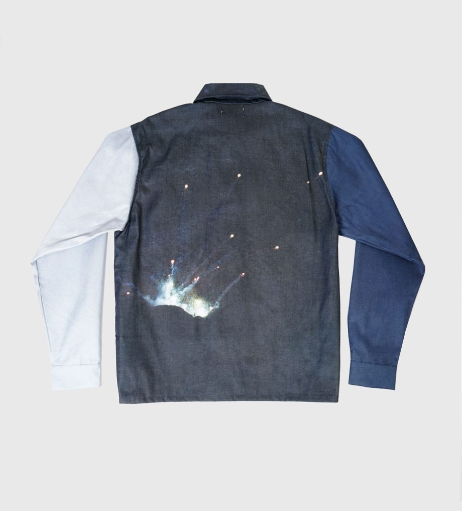 AK X SYNCHRODOGS - DESERT SPACE HEAVYWEIGHT BUTTON UP