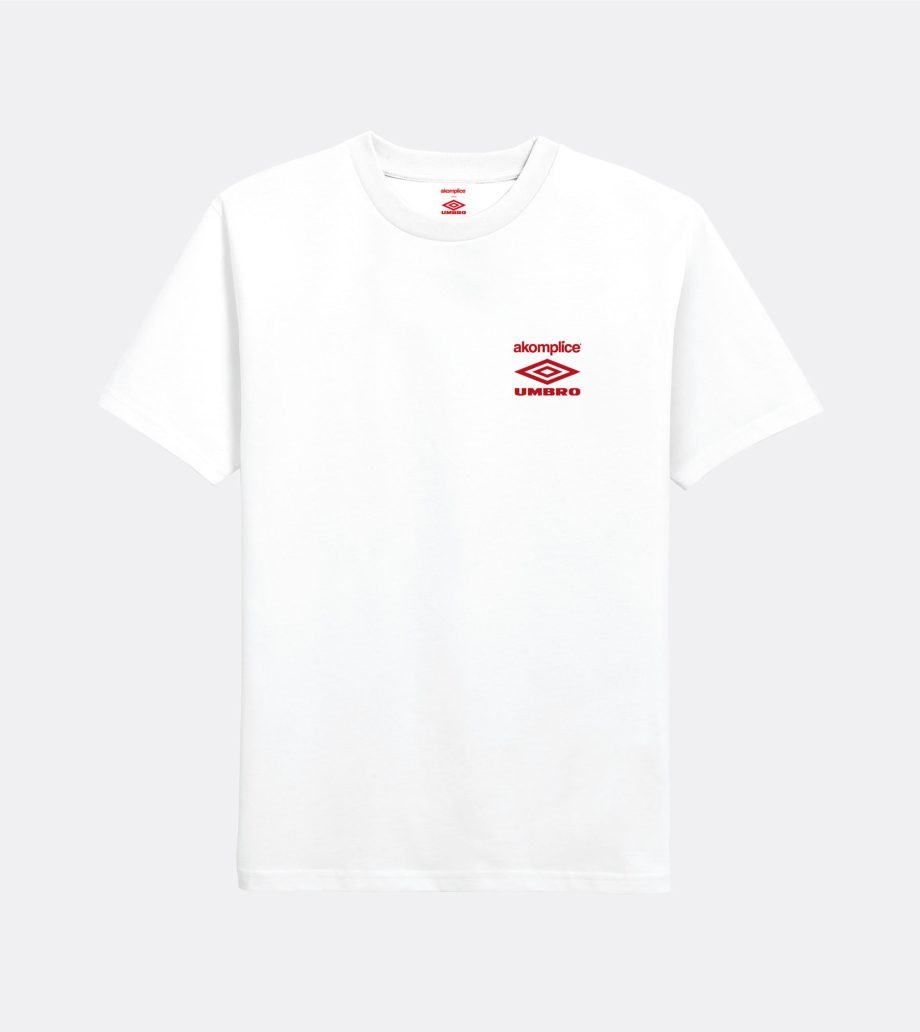 AK + UMBRO – WORLD PEACE SS TEE | Akomplice Clothing