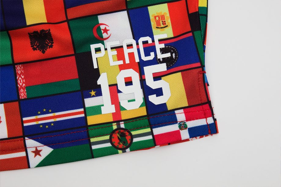 AK + UMBRO - WORLD PEACE NYLON SHORTS