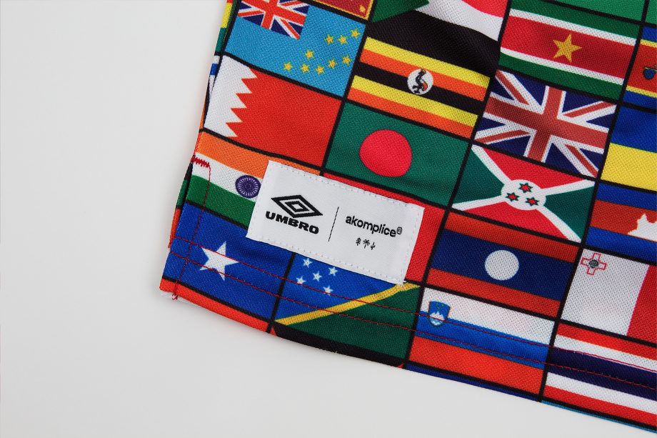 AK + UMBRO - WORLD PEACE NYLON SHORTS