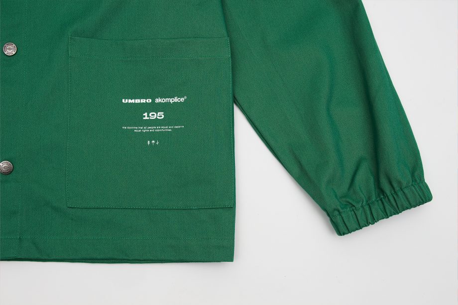 AK + UMBRO - DOVE COACHES JACKET