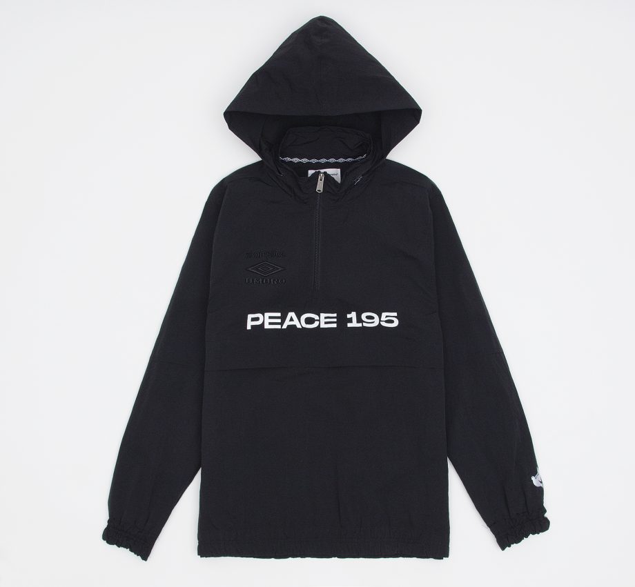 AK + UMBRO - WORLD PEACE NYLON 1/4 ZIP