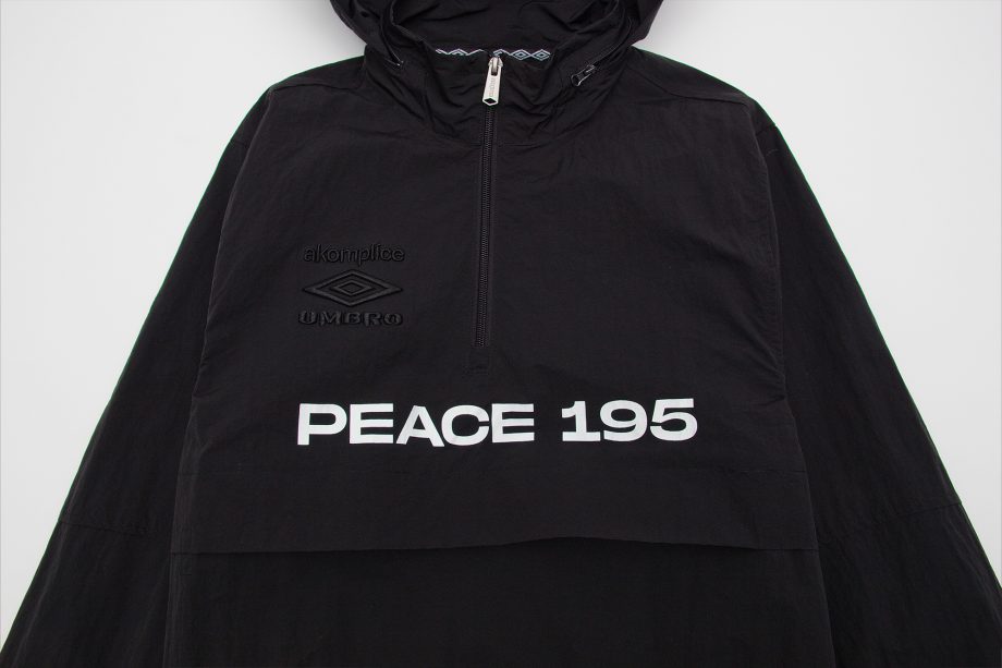 AK + UMBRO – WORLD PEACE NYLON 1/4 ZIP