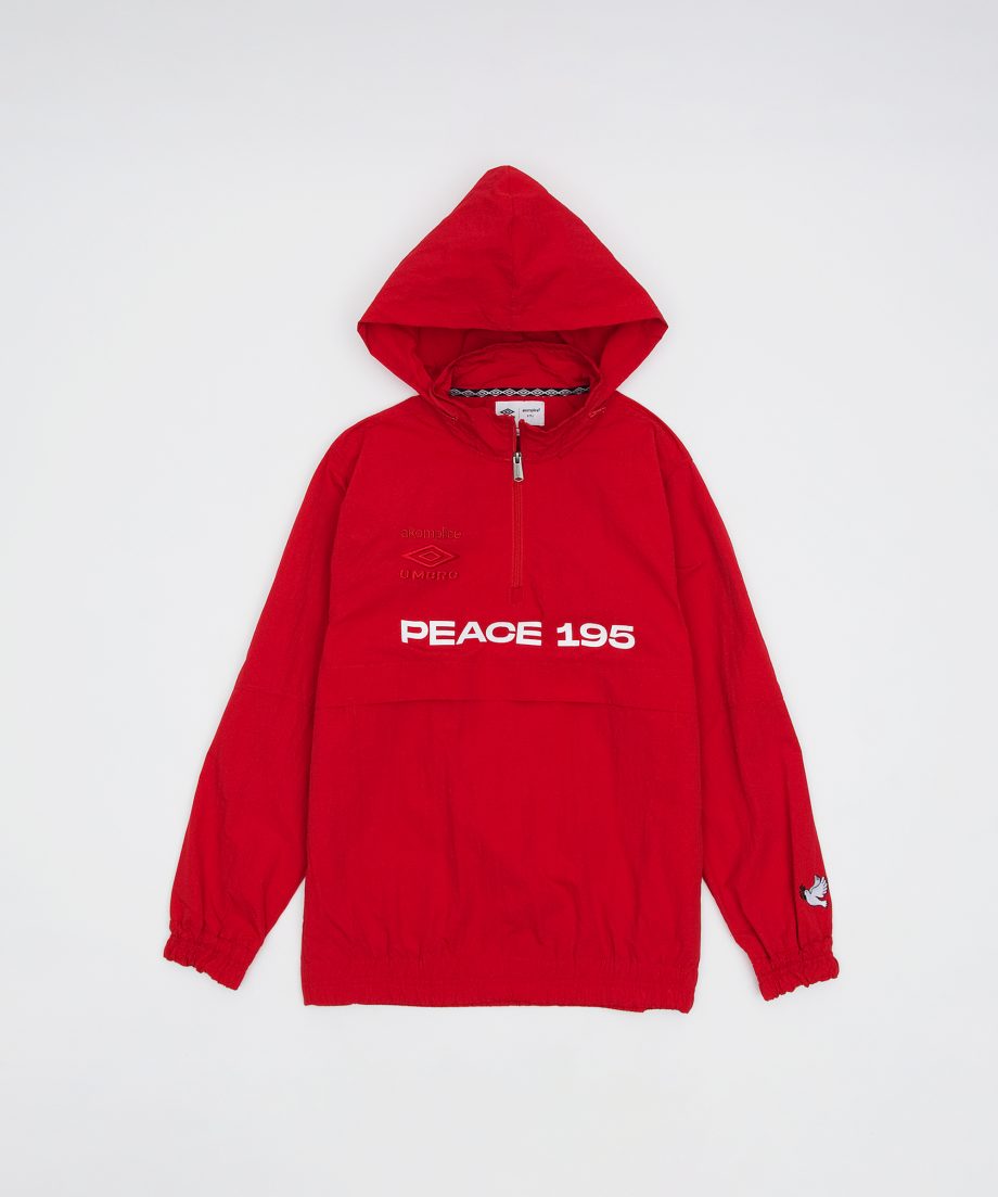 AK + UMBRO - WORLD PEACE NYLON 1/4 ZIP