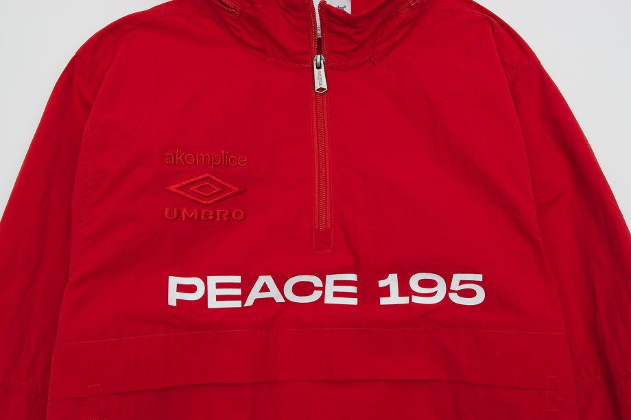 AK + UMBRO – WORLD PEACE NYLON 1/4 ZIP