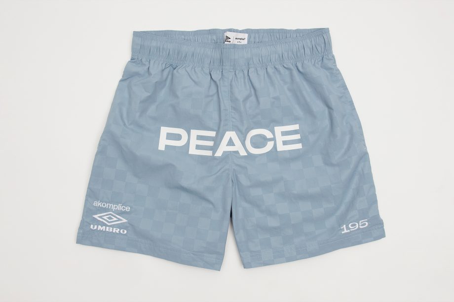 AK + UMBRO – PEACE CHECKBOARD SHORTS