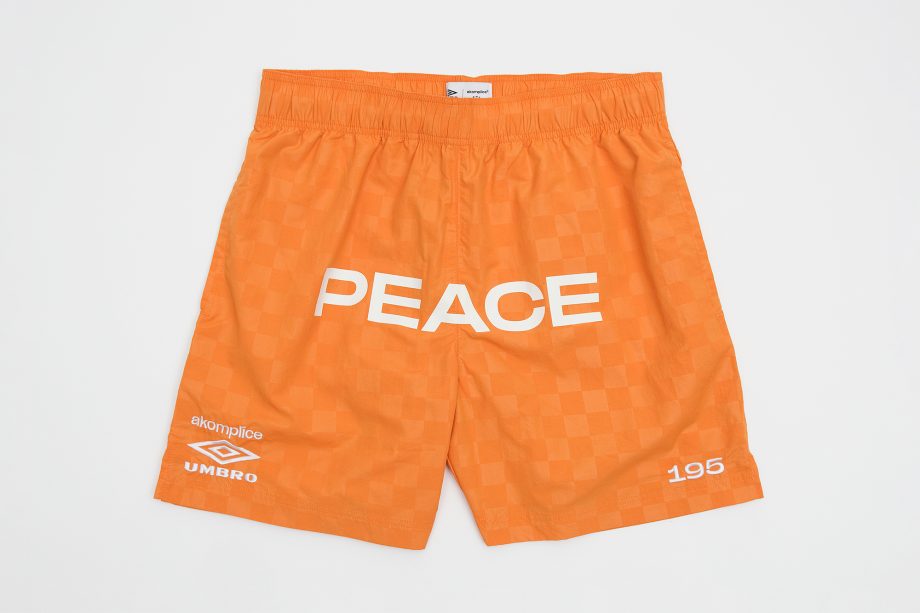 AK + UMBRO – PEACE CHECKBOARD SHORTS