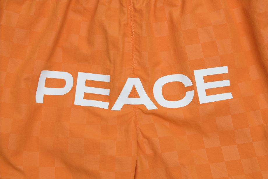 AK + UMBRO - PEACE CHECKBOARD SHORTS