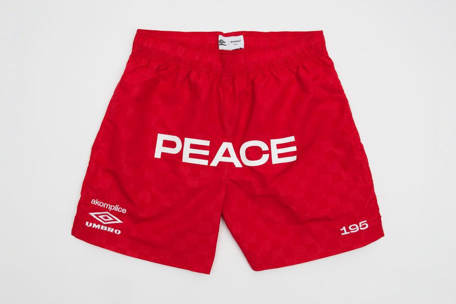 AK + UMBRO – PEACE CHECKBOARD SHORTS