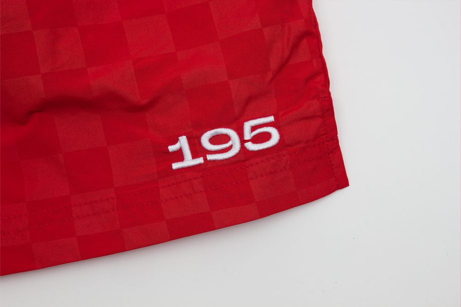 AK + UMBRO - PEACE CHECKBOARD SHORTS